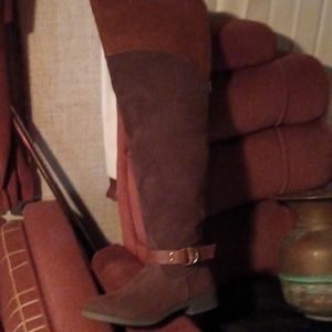 Over the knee high boots